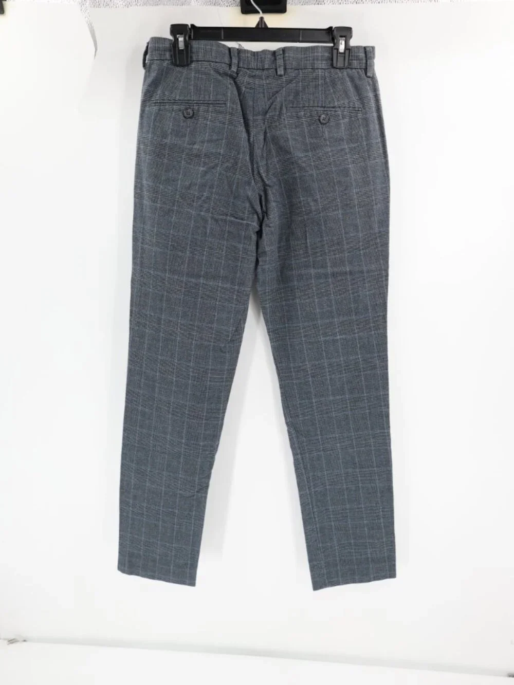 J Crew Pants Mens 29 Ludlow Cotton Flat Front Plaid Trouser Glen Plaid